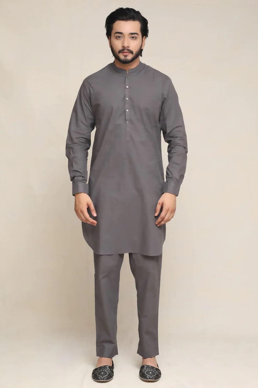 Grey Kurta Pajama - Walk Out