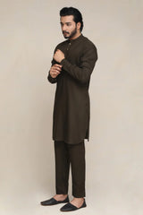 Olive Kurta Pajama - Walk Out