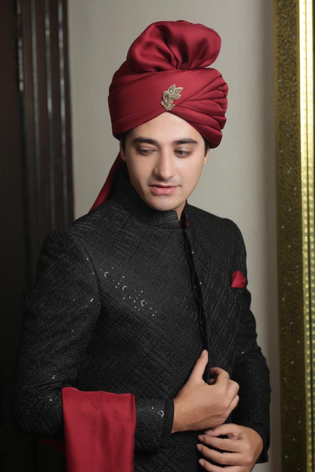 Black Sherwani - Walk Out