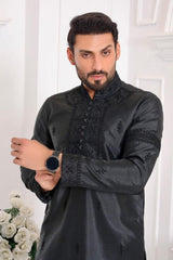 Indian black kurta pajama - Walk Out