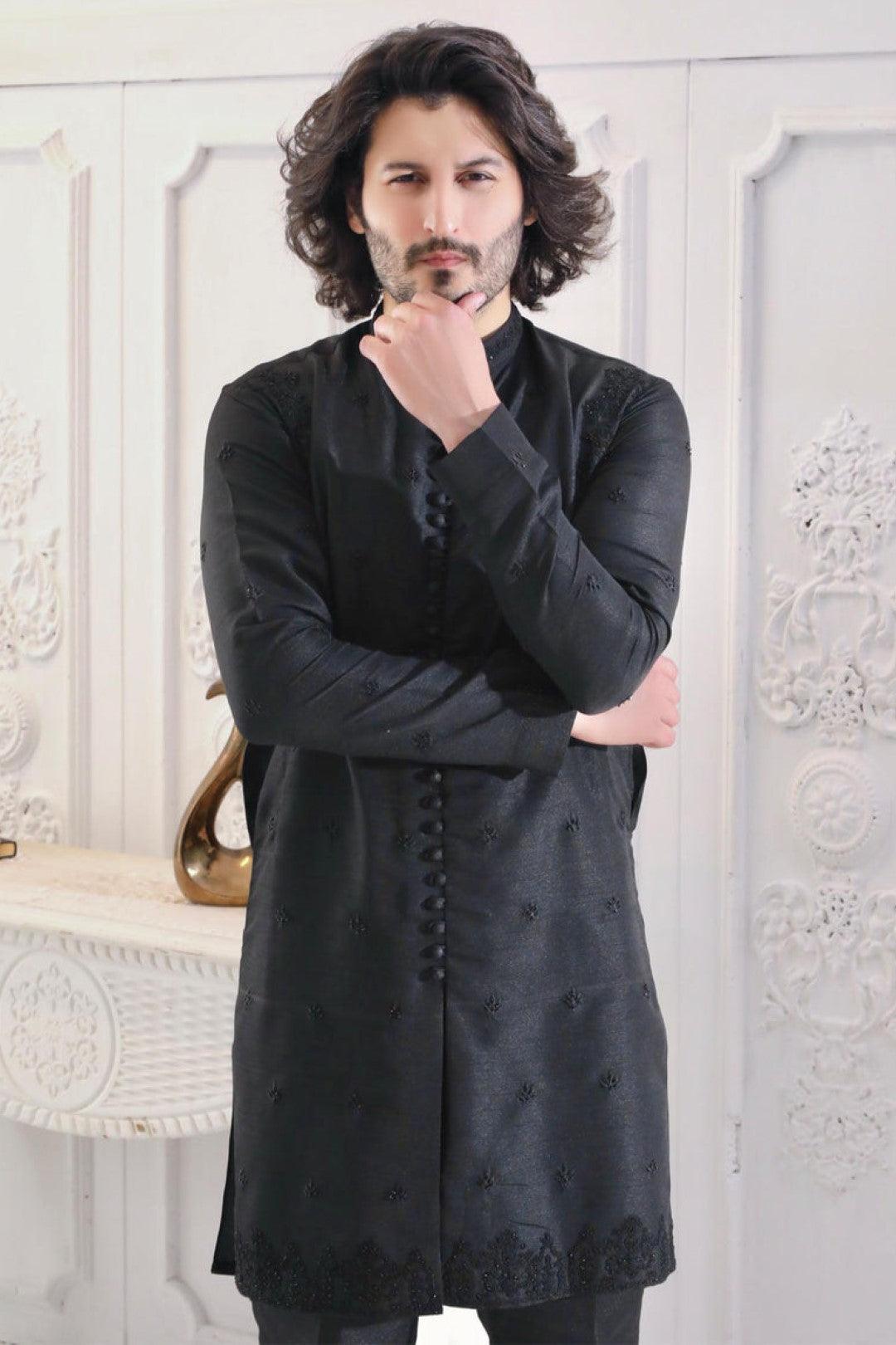 Black Kurta Pajama - Walk Out