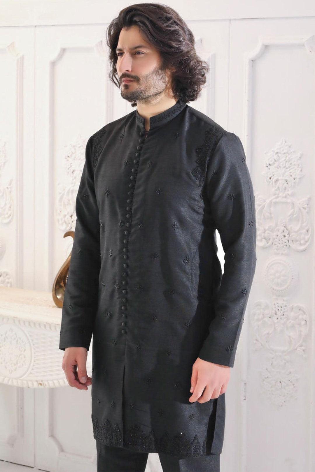 Black Kurta Pajama - Walk Out