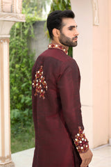 Dark Maroon Kurta Pajam