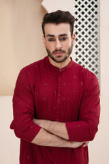 Red Kurta Pajam