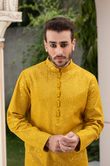 Bee Yellow Kurta Pajam