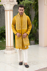 Bee Yellow Kurta Pajam