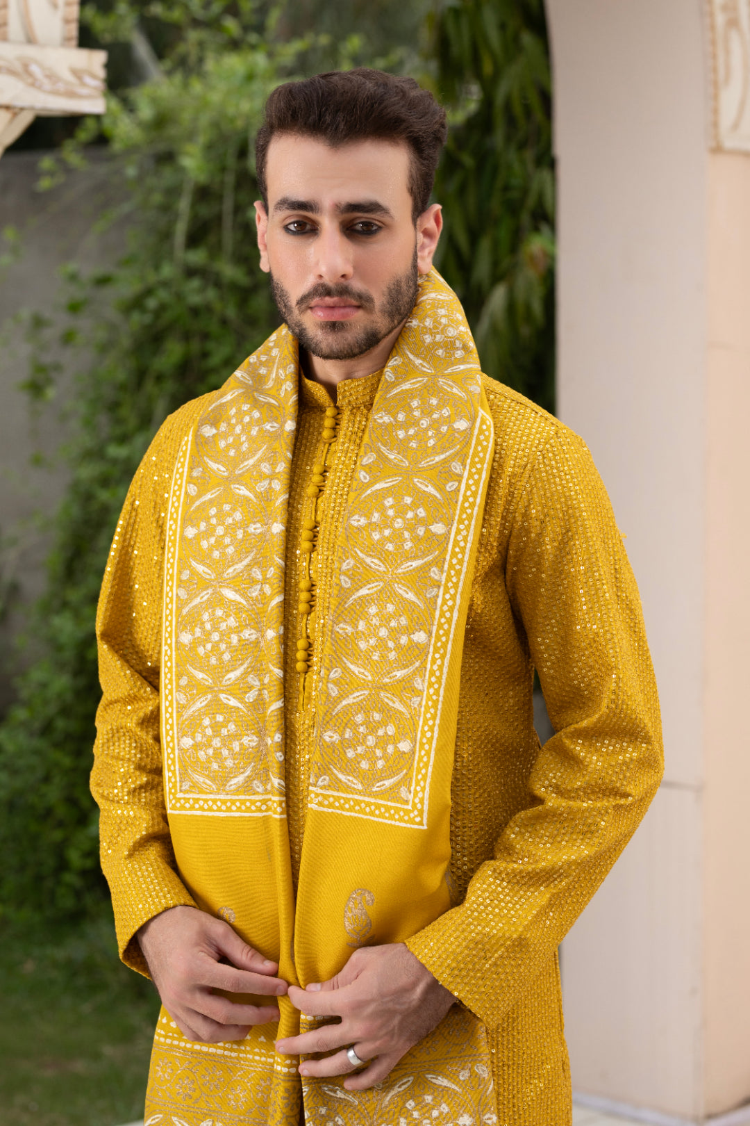 Bee Yellow Kurta Pajam