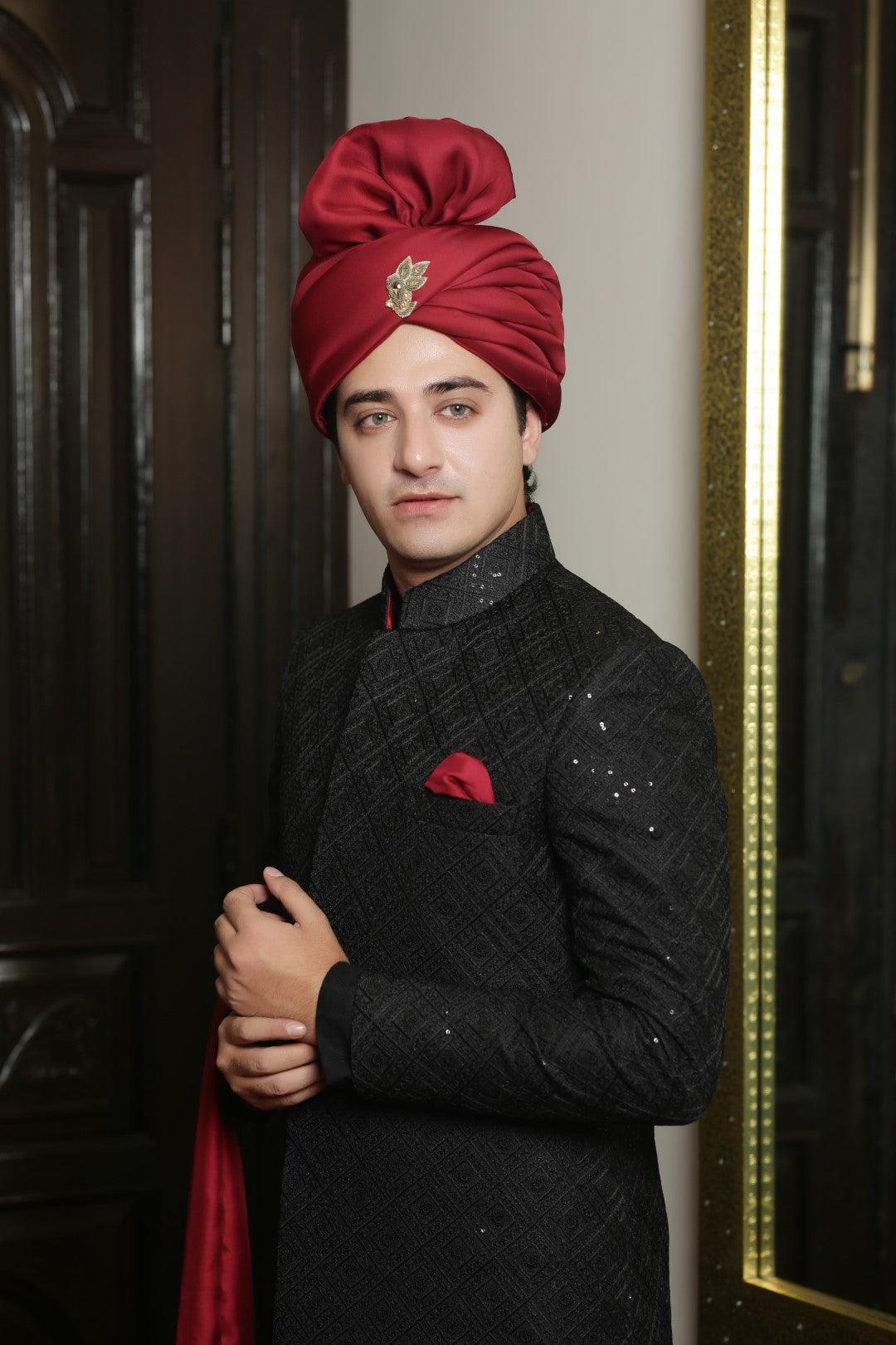 Black Sherwani - Walk Out